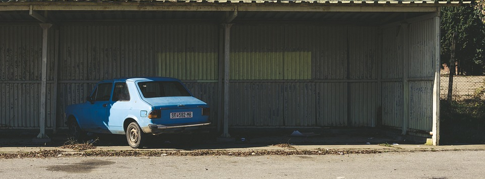 a car shed a car shed