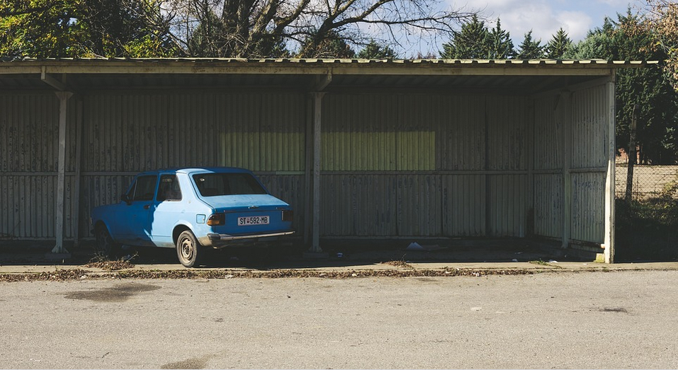 a car shed